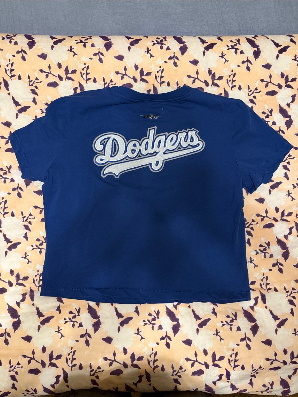 MLB LOS ANGELES DODGERS GAME DAY CLASSICS WOMEN'S SINGLE JERSEY BABY DOLL TOP - Picture 5 of 7